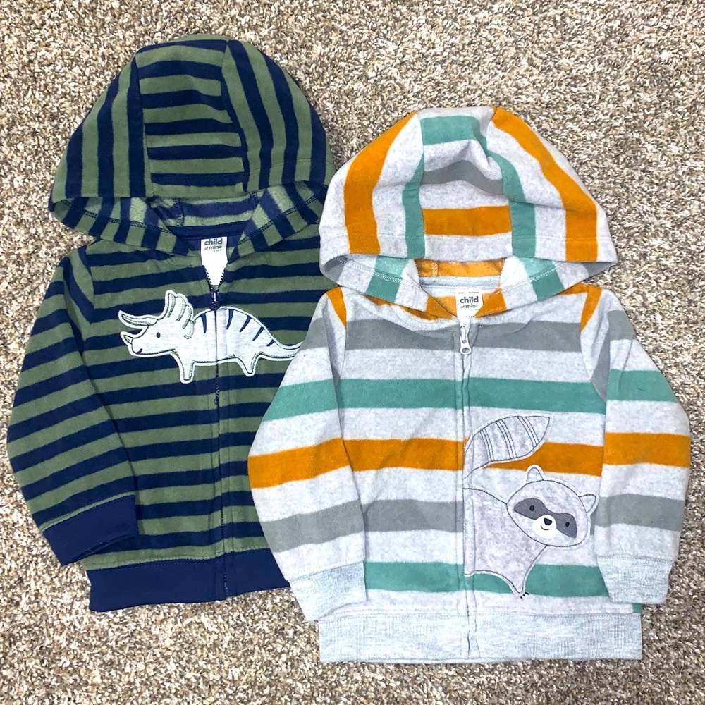 Carters Fleece Zip-up Jackets
